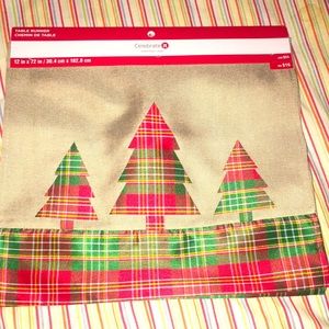 Christmas table runner